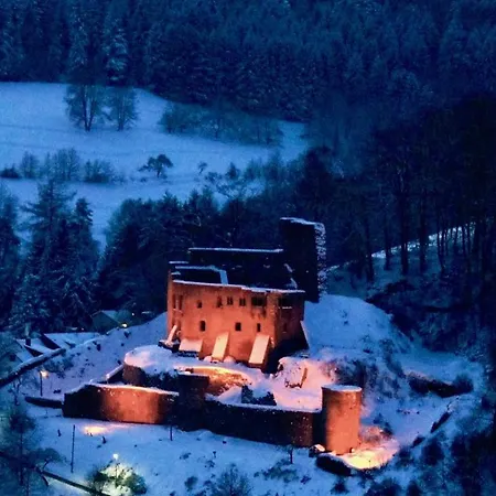 Burg Freienstein Blick 4 Sterne Mit Sauna Gammelsbach Exterior photo